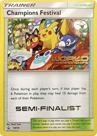 Champions Festival (SM78) (2017 Semi Finalist) [Sun & Moon: Black Star Promos] Discount