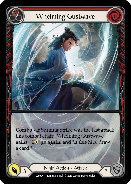 Whelming Gustwave (Red) [LGS007-P] (Promo)  1st Edition Normal Fashion