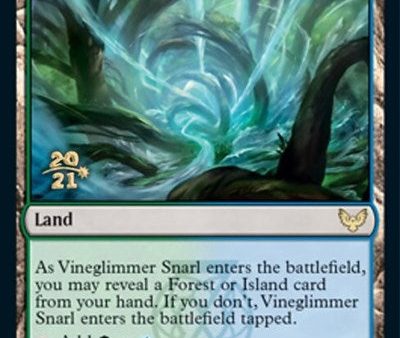 Vineglimmer Snarl [Strixhaven: School of Mages Prerelease Promos] Hot on Sale