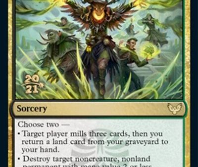 Witherbloom Command [Strixhaven: School of Mages Prerelease Promos] For Cheap