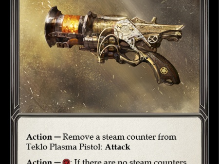 Teklo Plasma Pistol [CRU100] (Crucible of War)  1st Edition Normal Discount