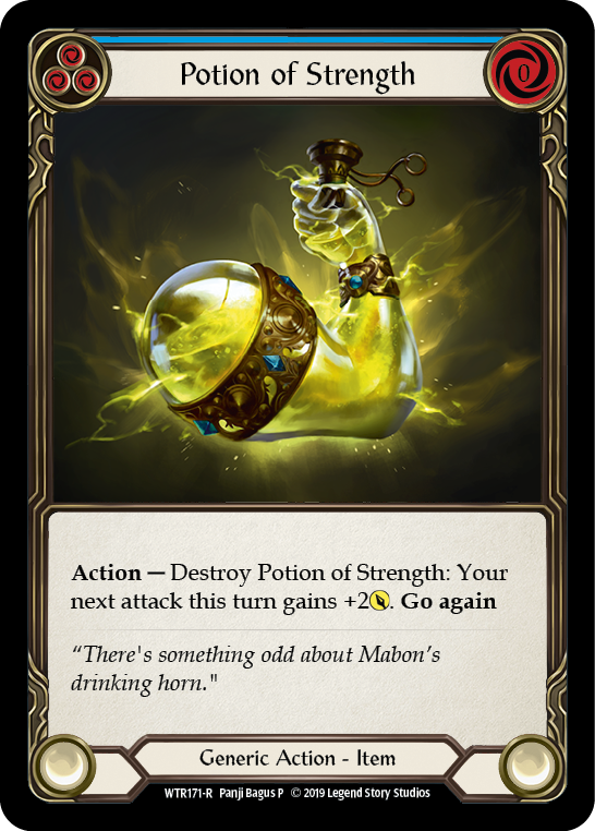 Potion of Strength [WTR171-R] (Welcome to Rathe)  Alpha Print Normal Supply