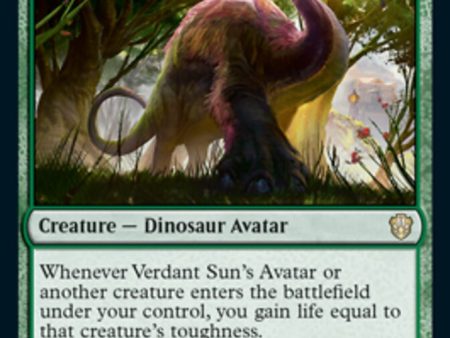 Verdant Sun s Avatar [Commander 2021] Online