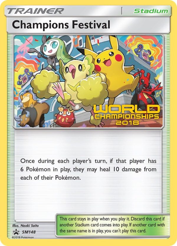 Champions Festival (SM148) (2018 Top Finalist) [Sun & Moon: Black Star Promos] Cheap