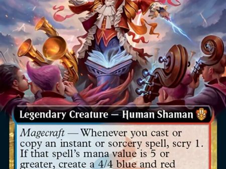 Zaffai, Thunder Conductor (Extended Art) [Commander 2021] Online