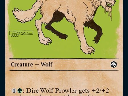 Dire Wolf Prowler (Showcase) [Dungeons & Dragons: Adventures in the Forgotten Realms] Online Sale