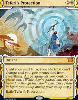 Teferi s Protection (Foil Etched) [Strixhaven: School of Mages Mystical Archive] Discount