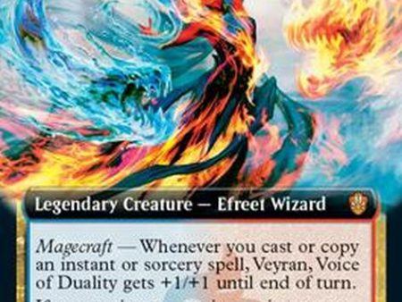 Veyran, Voice of Duality (Extended Art) [Commander 2021] Sale