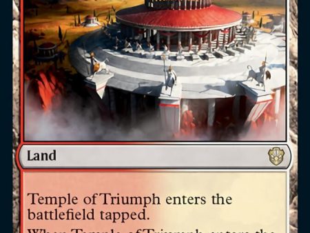 Temple of Triumph [Commander 2021] Hot on Sale