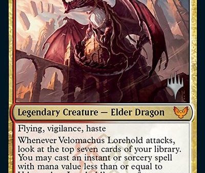 Velomachus Lorehold (Promo Pack) [Strixhaven: School of Mages Promos] For Cheap