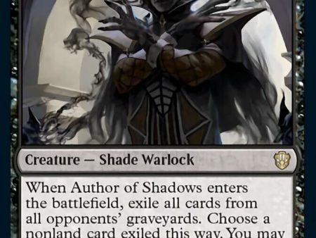 Author of Shadows [Commander 2021] Online Hot Sale