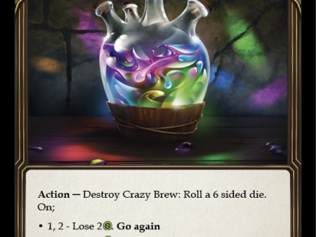 Crazy Brew [U-WTR162] (Welcome to Rathe Unlimited)  Unlimited Rainbow Foil Online Sale