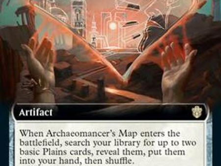 Archaeomancer s Map (Extended Art) [Commander 2021] on Sale