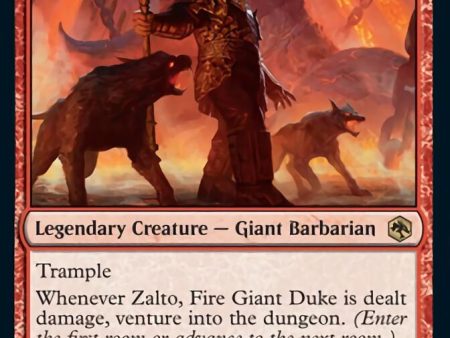 Zalto, Fire Giant Duke [Dungeons & Dragons: Adventures in the Forgotten Realms] Fashion