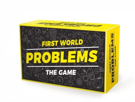 First World Problems Card Game Hot on Sale